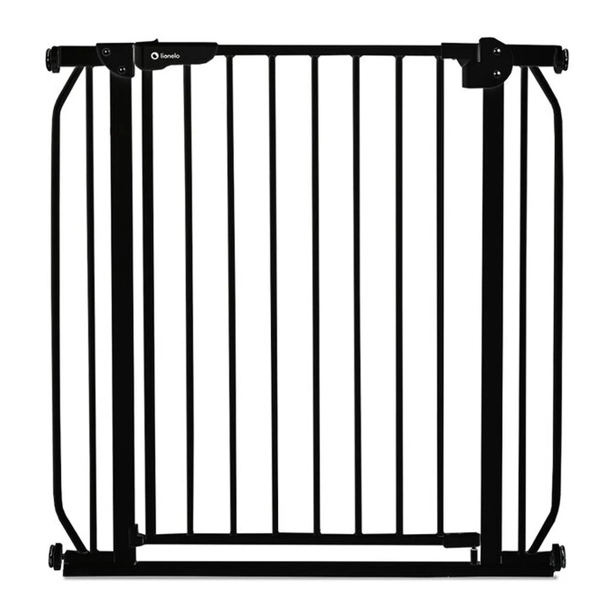 Siguranta bebelusului - Poarta de siguranta prin presiune Truus Slim, 105 cm, Conform cu standardul europeane de securitate EN1930, Negru Onyx