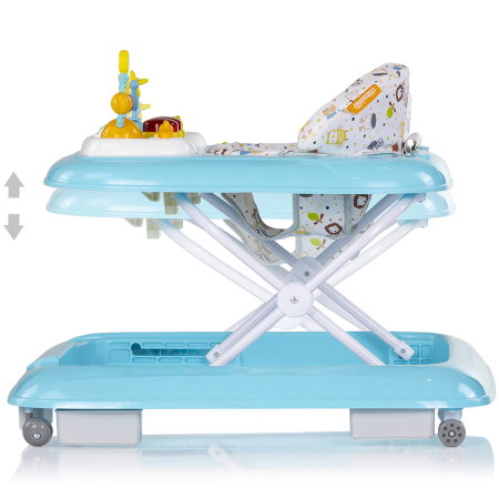 Premergator Chipolino Baby Steps, pana la 12 kg, sezut reglabil, 12 melodii, usor de pliat, Albastru [1]