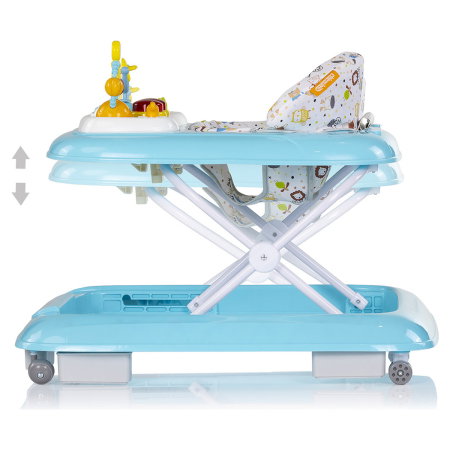 Premergator Chipolino Baby Steps, pana la 12 kg, sezut reglabil, 12 melodii, usor de pliat, Albastru [1]