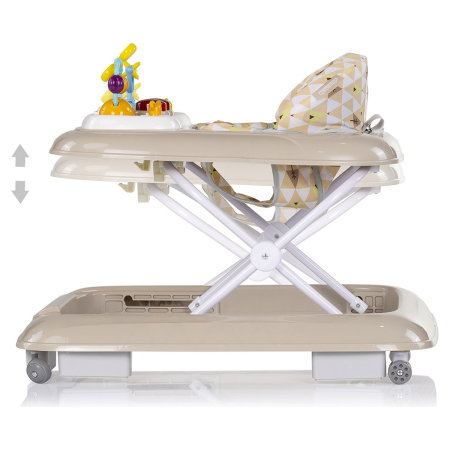 Premergator Chipolino Baby Steps, pana la 12 kg, sezut reglabil, 12 melodii, usor de pliat, Bej [1]