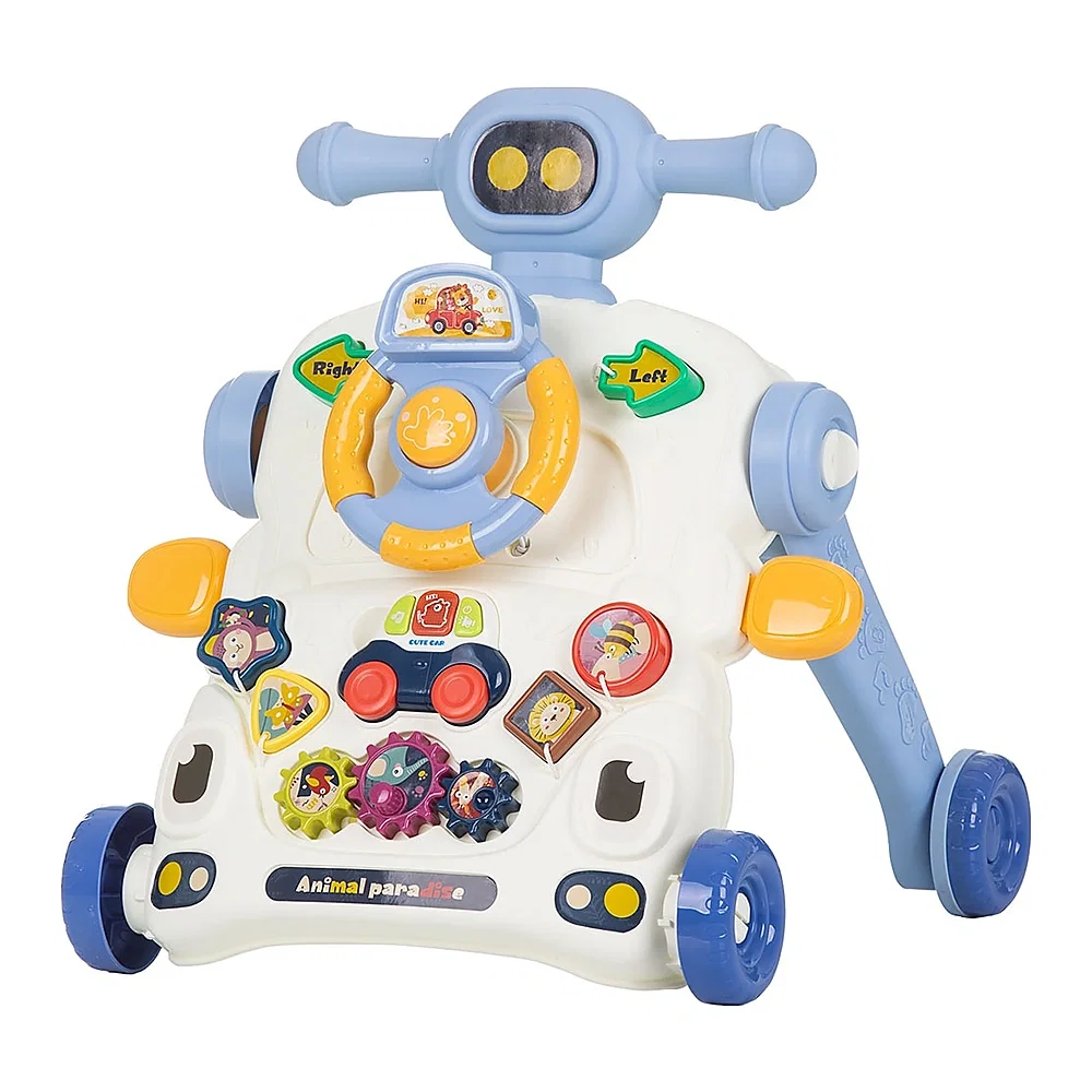 Jucarii bebelusi - Premergator Chipolino Car 3 in 1, Blue 6 luni