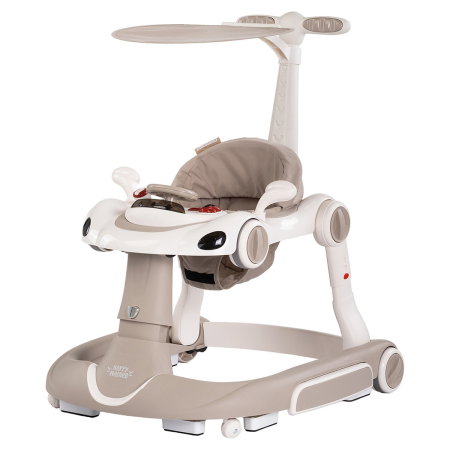 Jucarii bebelusi - Premergator Chipolino Happy Walker 5 in 1 beige