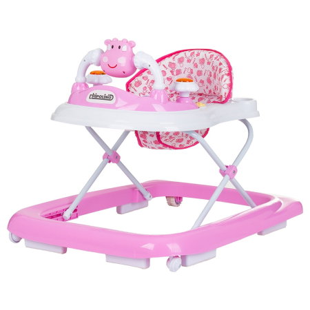 Premergator Chipolino Little Cow Roz cu Panou Muzical [0]