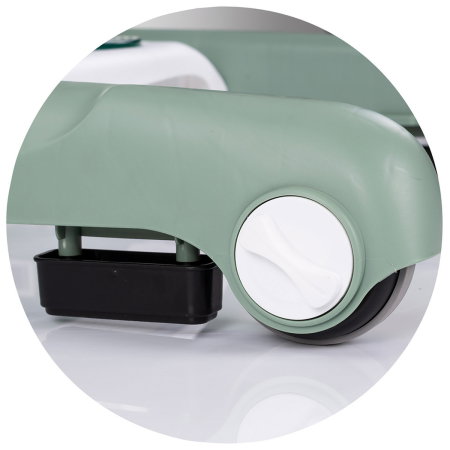 Premergator Chipolino Little Explorer 4 in 1, pana la 12 kg, sezut ajustabil, pliere usoara, panou muzical, Verde [10]
