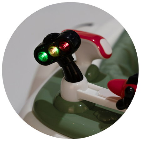 Premergator Chipolino Little Explorer 4 in 1, pana la 12 kg, sezut ajustabil, pliere usoara, panou muzical, Verde [11]