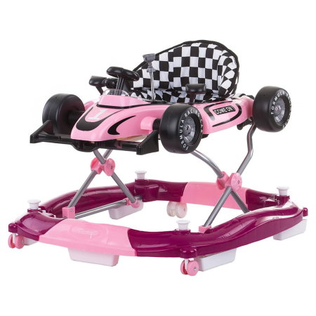 Jucarii bebelusi - Premergator Chipolino Racer 4 in 1 pink 6 luni