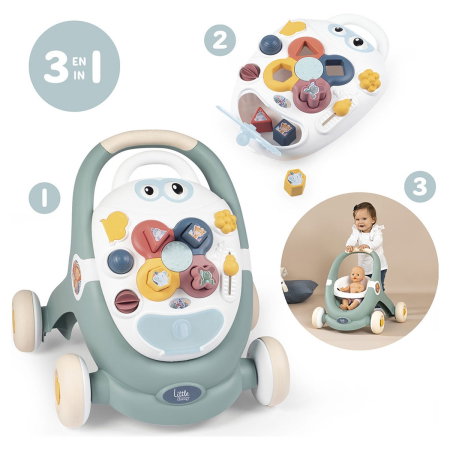 Premergator Smoby Trotty Walker 3 in 1 verde 1 an + [1]