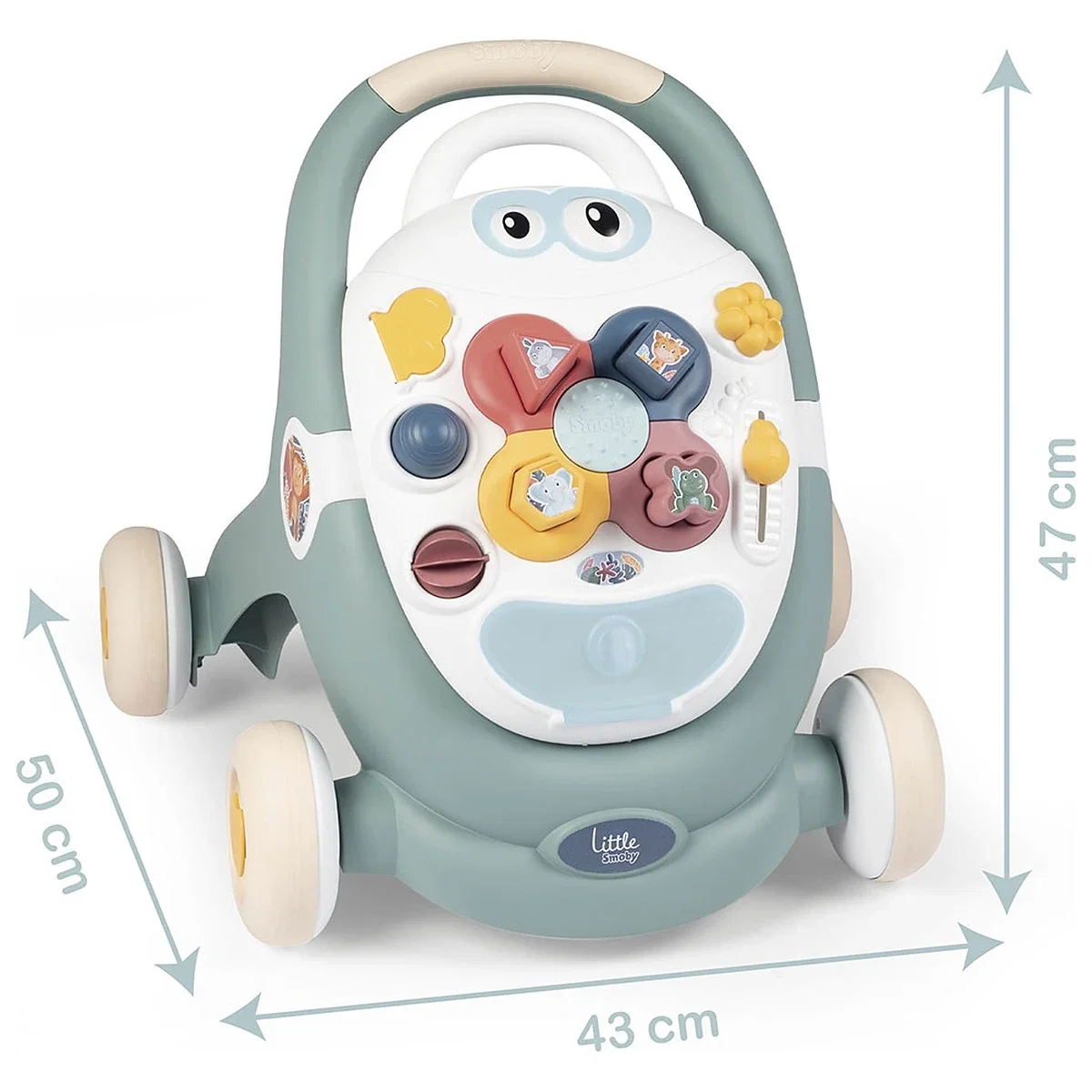 Premergator Smoby Trotty Walker 3 in 1 verde 1 an + [3]