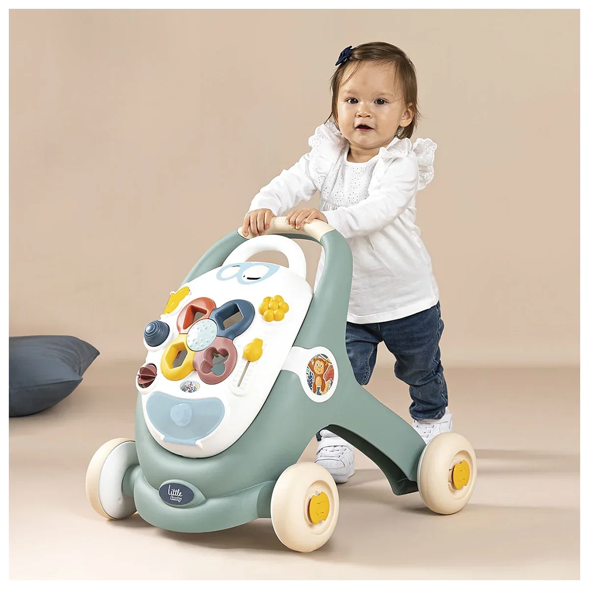 Premergator Smoby Trotty Walker 3 in 1 verde 1 an + [5]