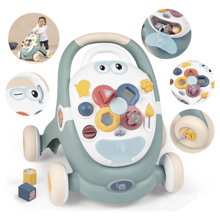 Premergator Smoby Trotty Walker 3 in 1 verde 1 an + [2]