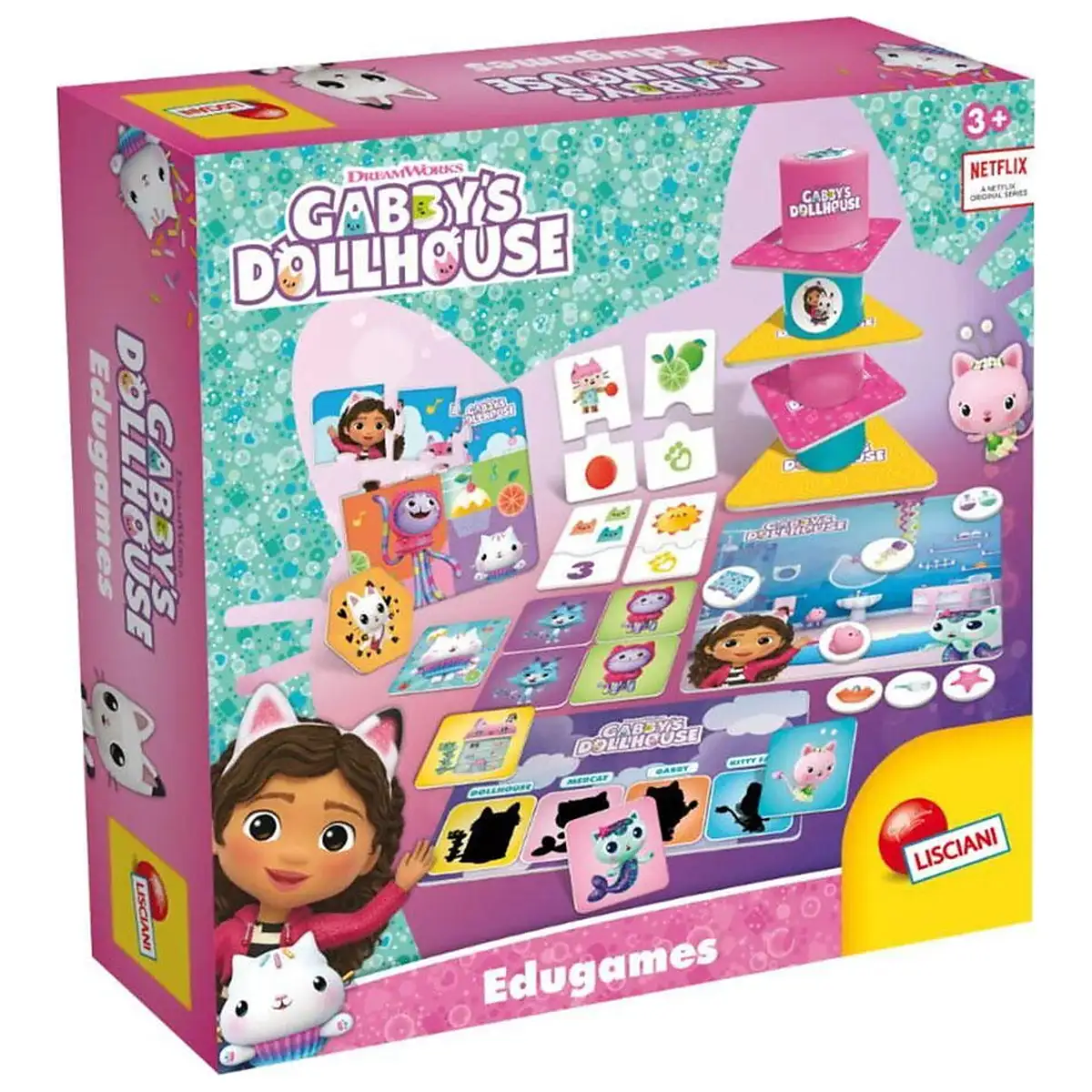 Prima mea colectie de jocuri - Gabby's Dollhouse LISCIANI [1]