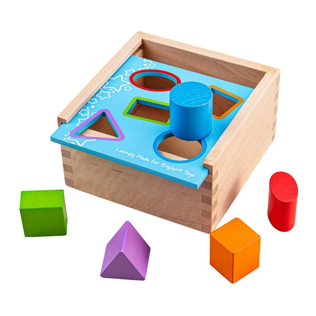 Jucarii bebelusi - Prima mea cutie de sortat BIGJIGS Toys 1 an+