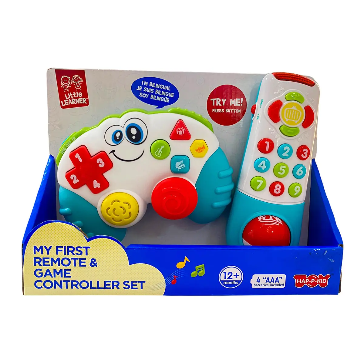 Prima mea telecomanda si consola de jocuri Little Learner 12 luni+ [2]