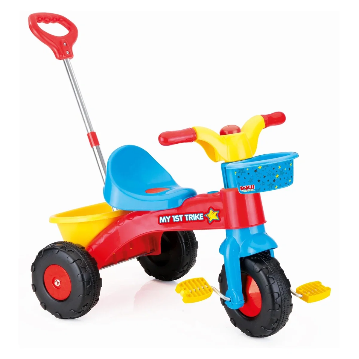 Triciclete copii - Prima mea tricicleta cu maner - Rapida DOLU 2 ani+