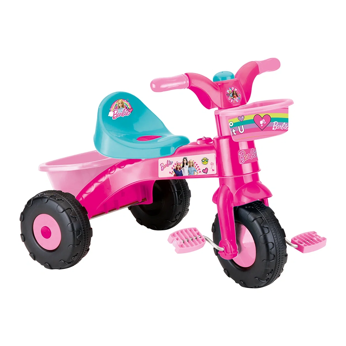 Triciclete copii - Prima mea tricicleta roz - Barbie 2 ani+