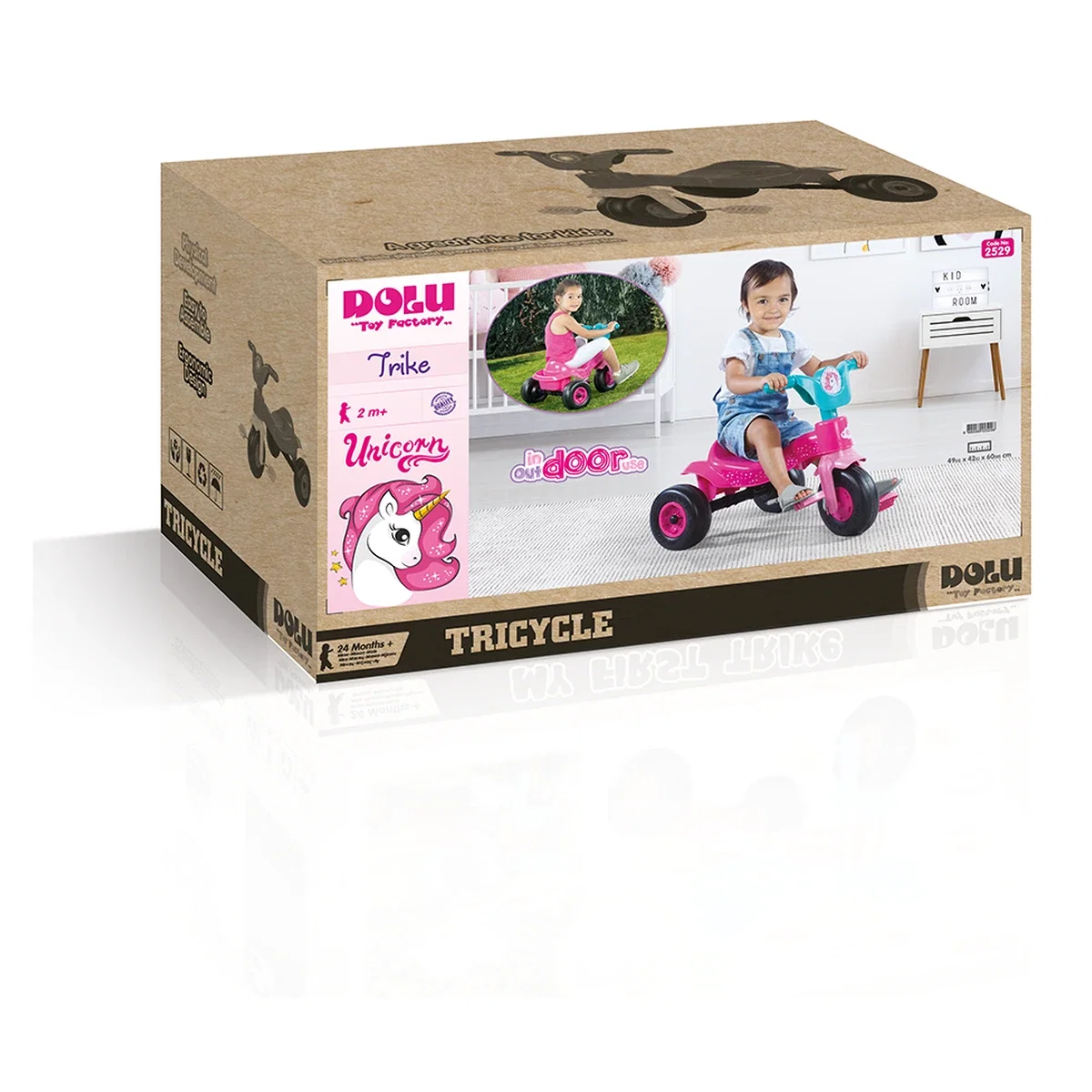Prima mea tricicleta - Unicorn DOLU 2 ani+ [5]