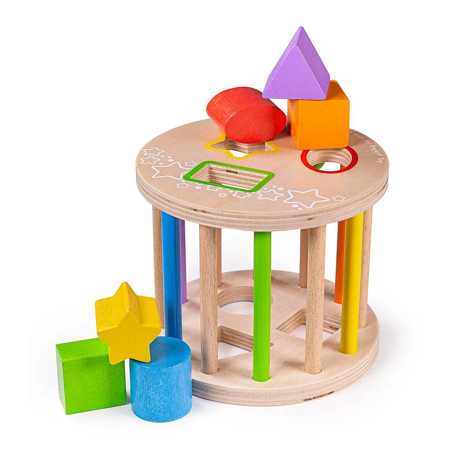 Jucarii bebelusi - Primul meu cadru pentru sortat BIGJIGS Toys 1 an+
