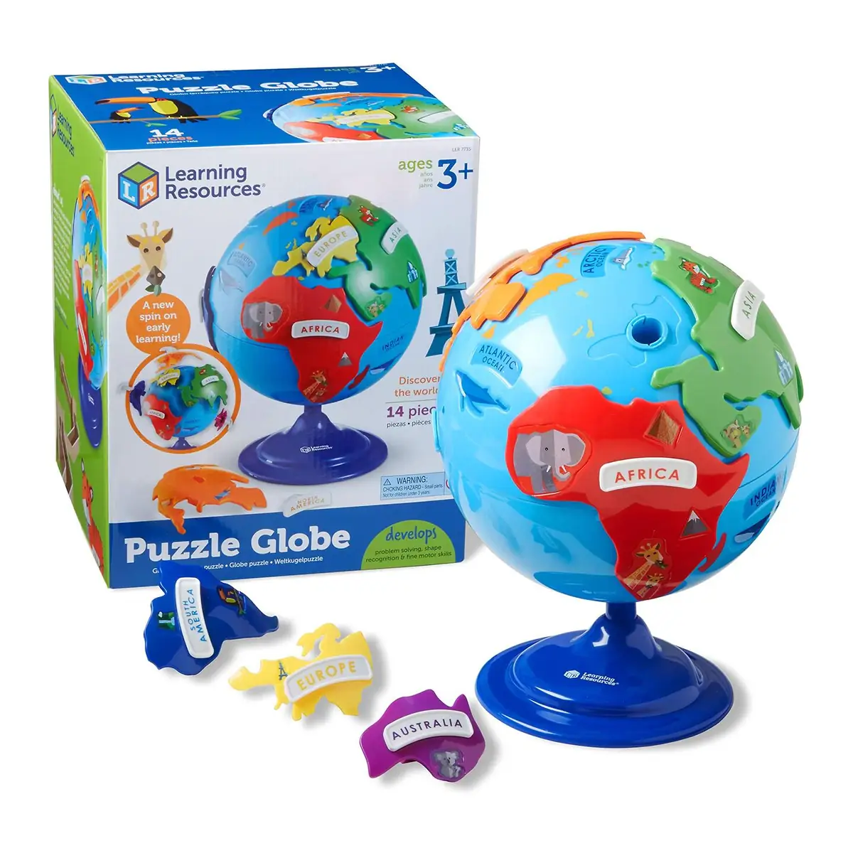 Primul meu glob pamantesc Learning Resources 7 ani [9]