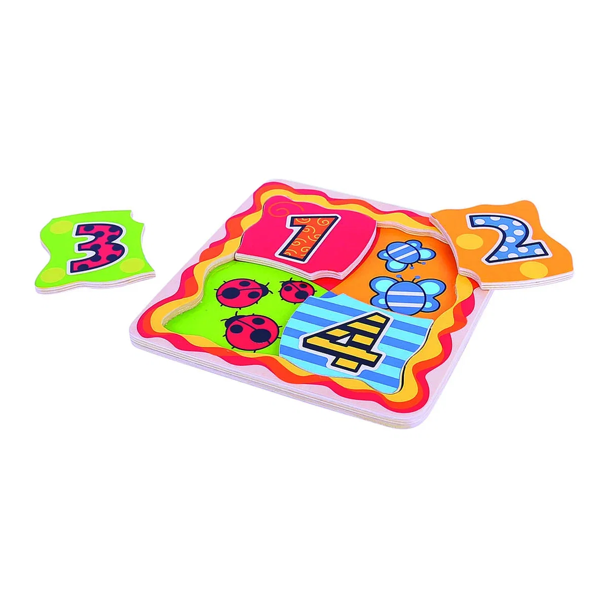 Primul meu puzzle - numere BIGJIGS Toys 10 luni [1]