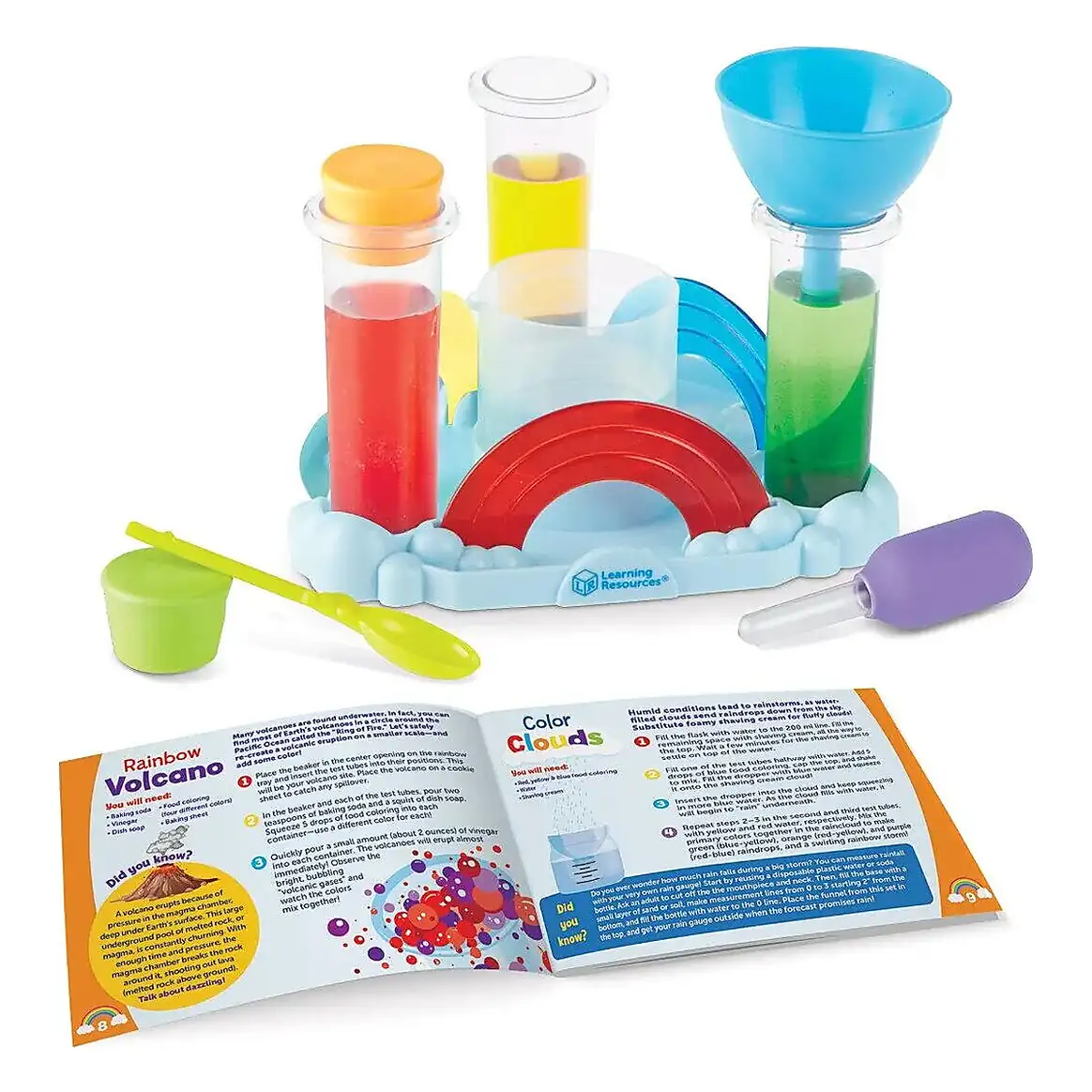 Primul meu set de experimente - Curcubeul reactiilor Learning Resources 4 ani+ [1]