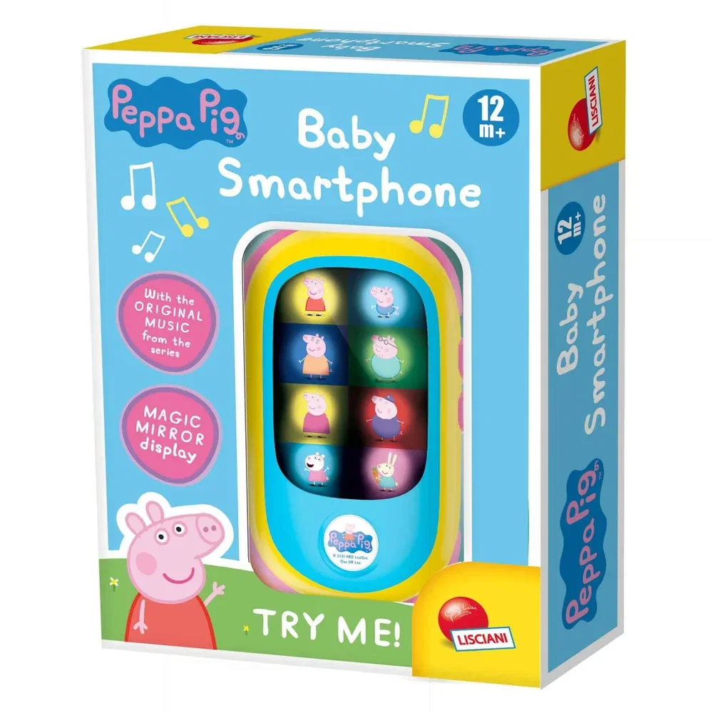 Jucarii interactive - Primul meu smartphone - Peppa Pig LISCIANI 12 luni+