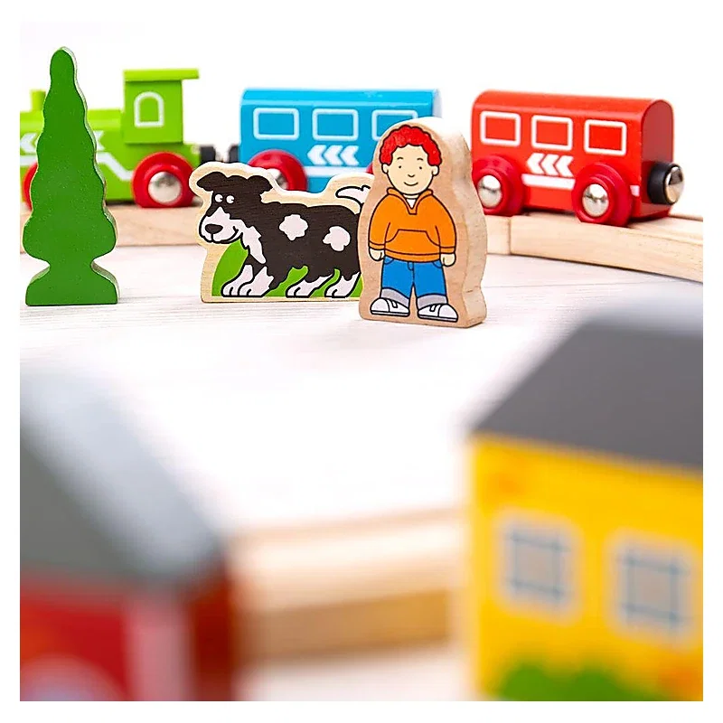 Primul meu tren - set BIGJIGS Toys 8 ani [1]