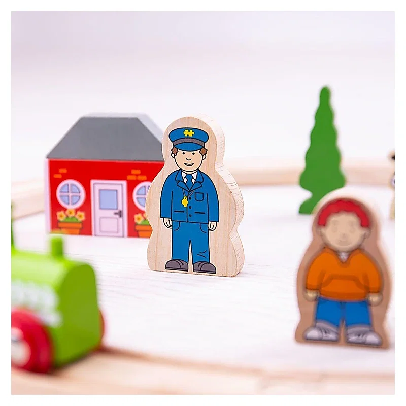 Primul meu tren - set BIGJIGS Toys 8 ani [2]