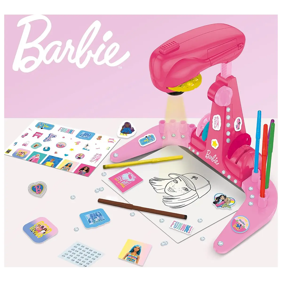 Proiector pentru desen - Barbie LISCIANI 5 ani + [2]