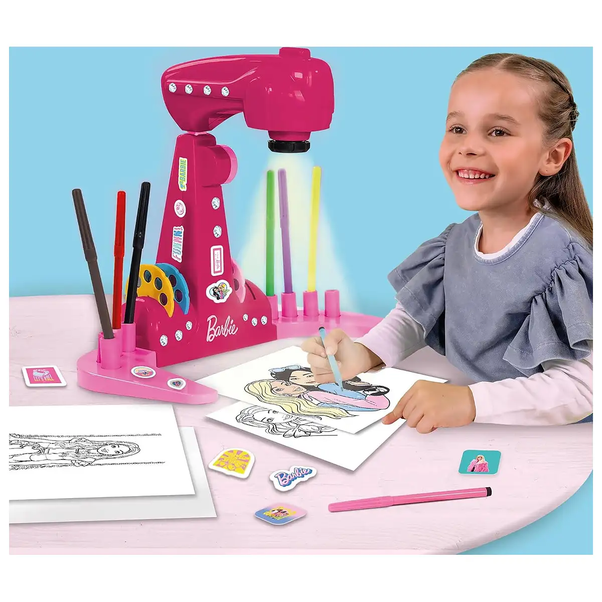 Proiector pentru desen - Barbie LISCIANI 5 ani + [1]