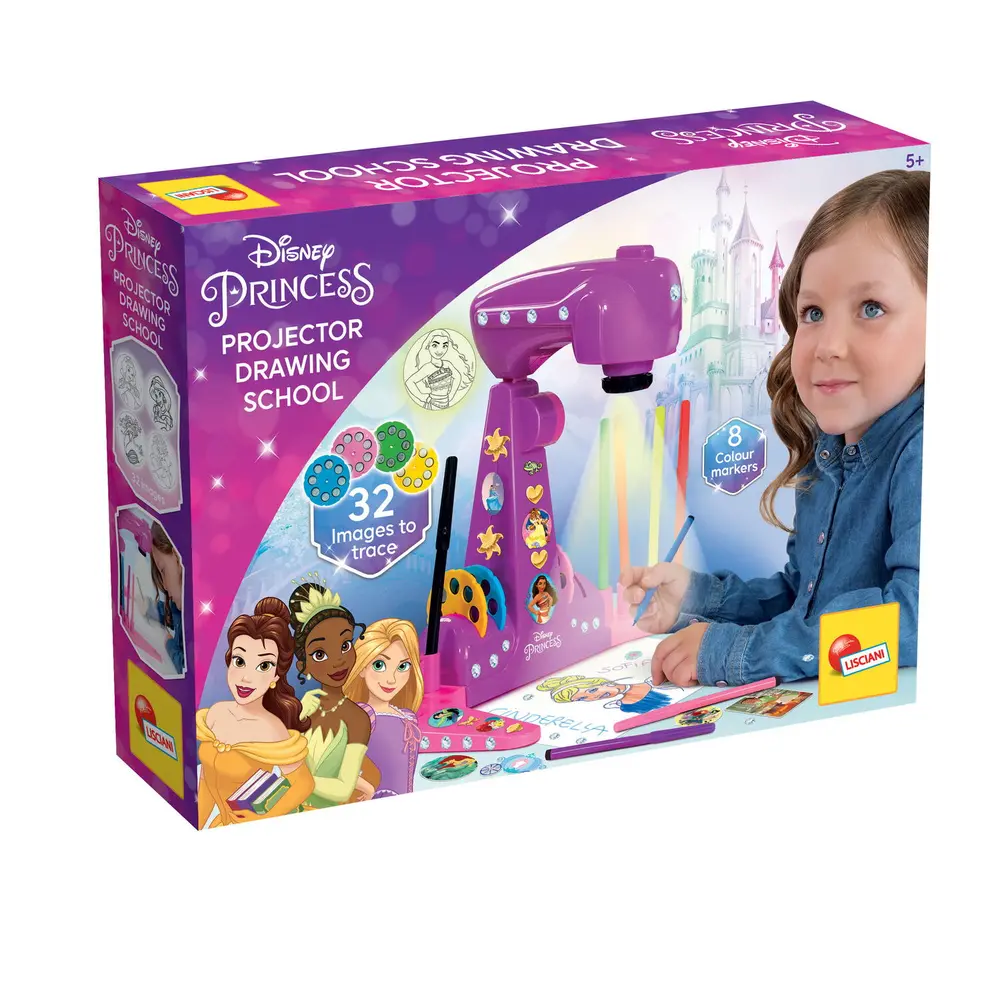 Arta si creativitate - Proiector pentru desen - Printese LISCIANI 5 ani+
