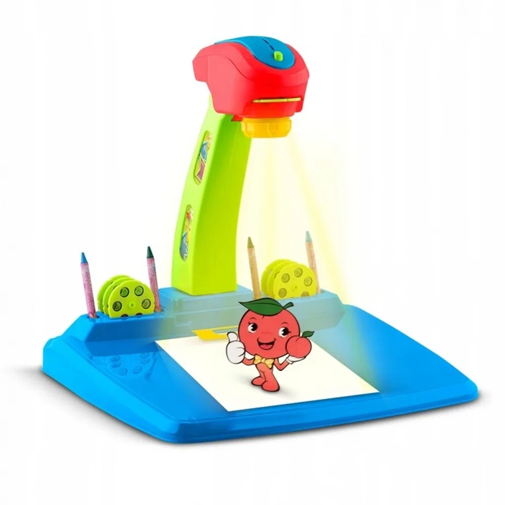 Proiector pentru desene cu accesorii incluse Ricokids - Albastru 3 ani+ [1]