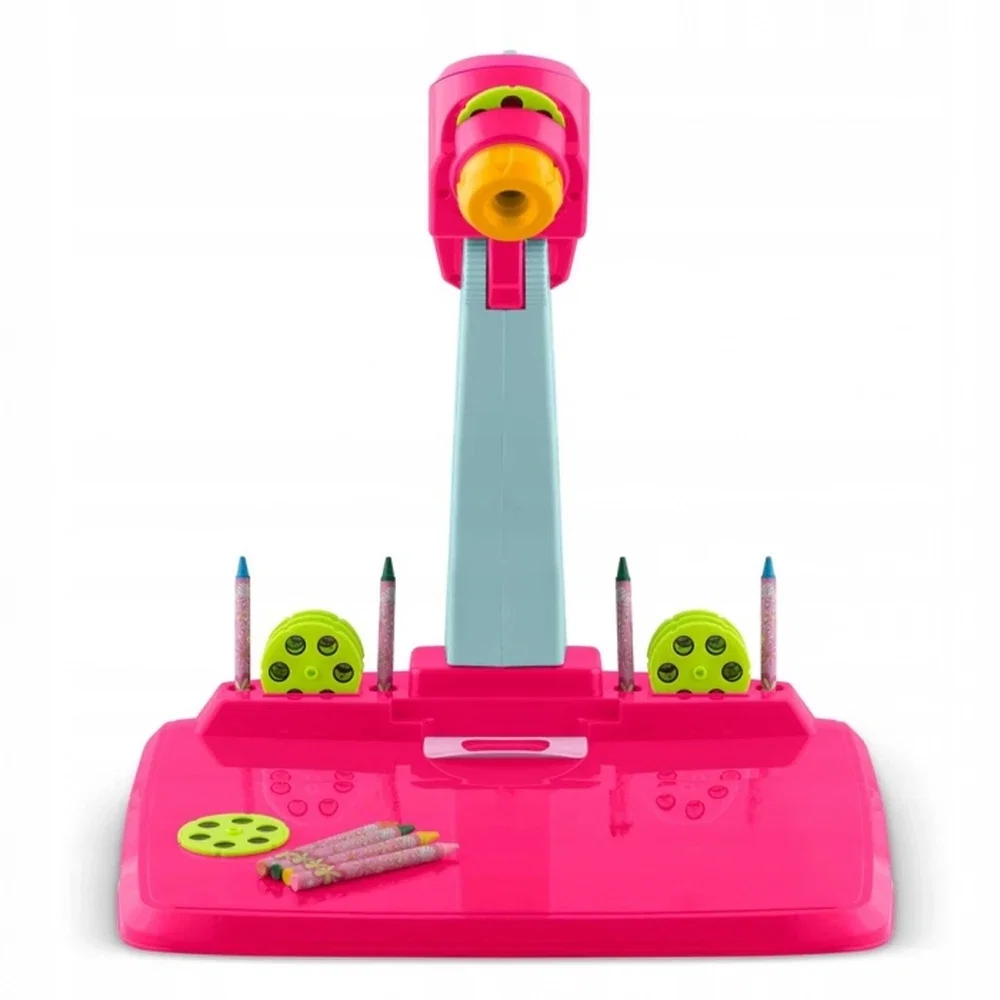Proiector pentru desene cu accesorii incluse Ricokids - Roz 3 ani+ [2]