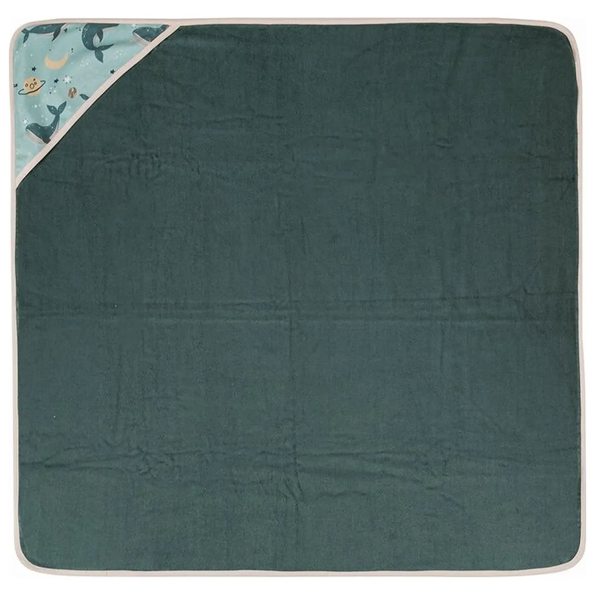 Prosop cu gluga, Petite&Mars, Loulou, Mare, 100 x 100 cm, 70% bambus, 30% bumbac, Certificare Oeko-Tex Standard 100, [4]