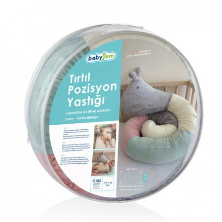 Protectie laterala multifunctionala din plus BabyJem Omida 0luni + [4]