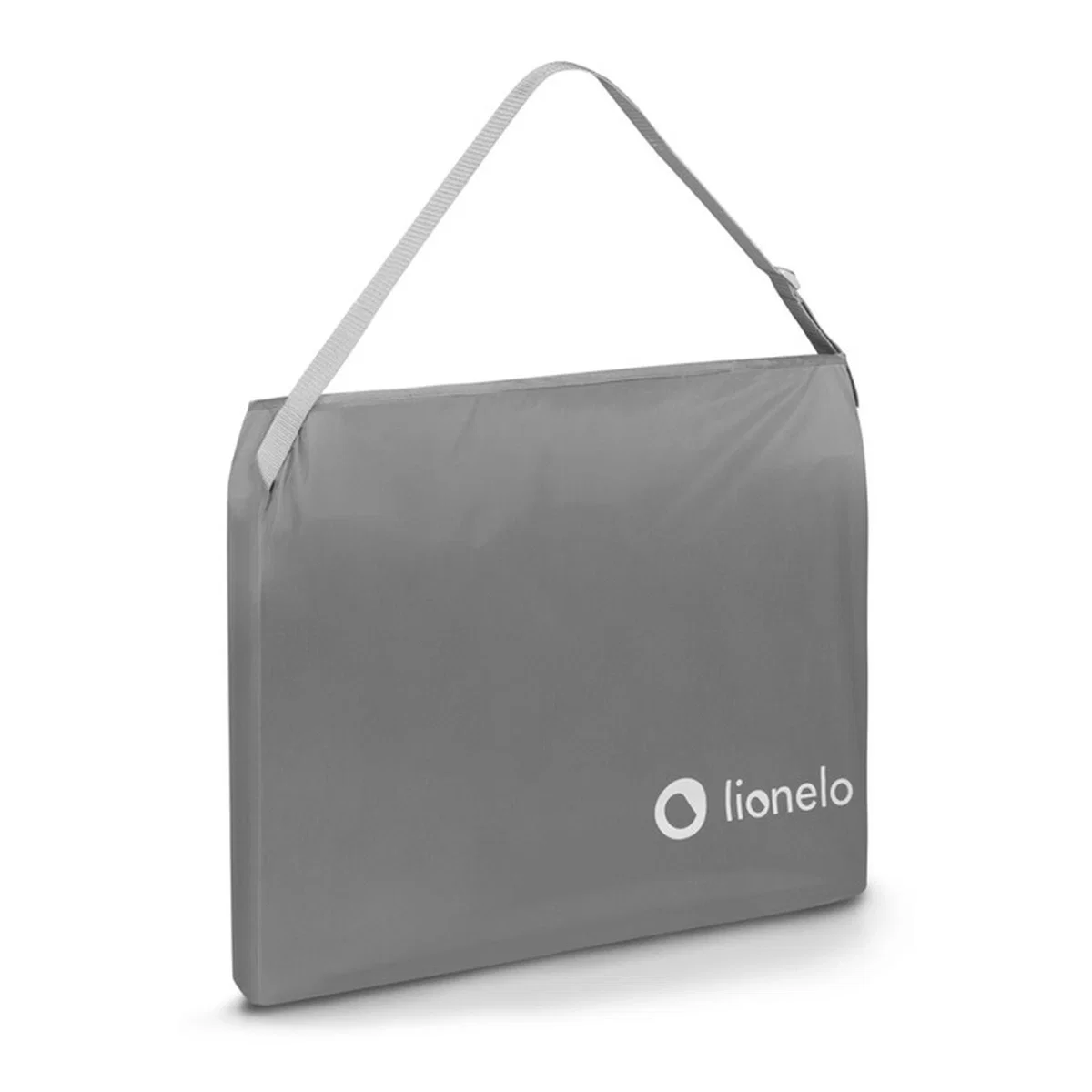 Protectie laterala pat, Lionelo, Lora, Pliabila, Sistem de blocare StandSafe, 105 x 45 cm, Gri 18 luni [13]