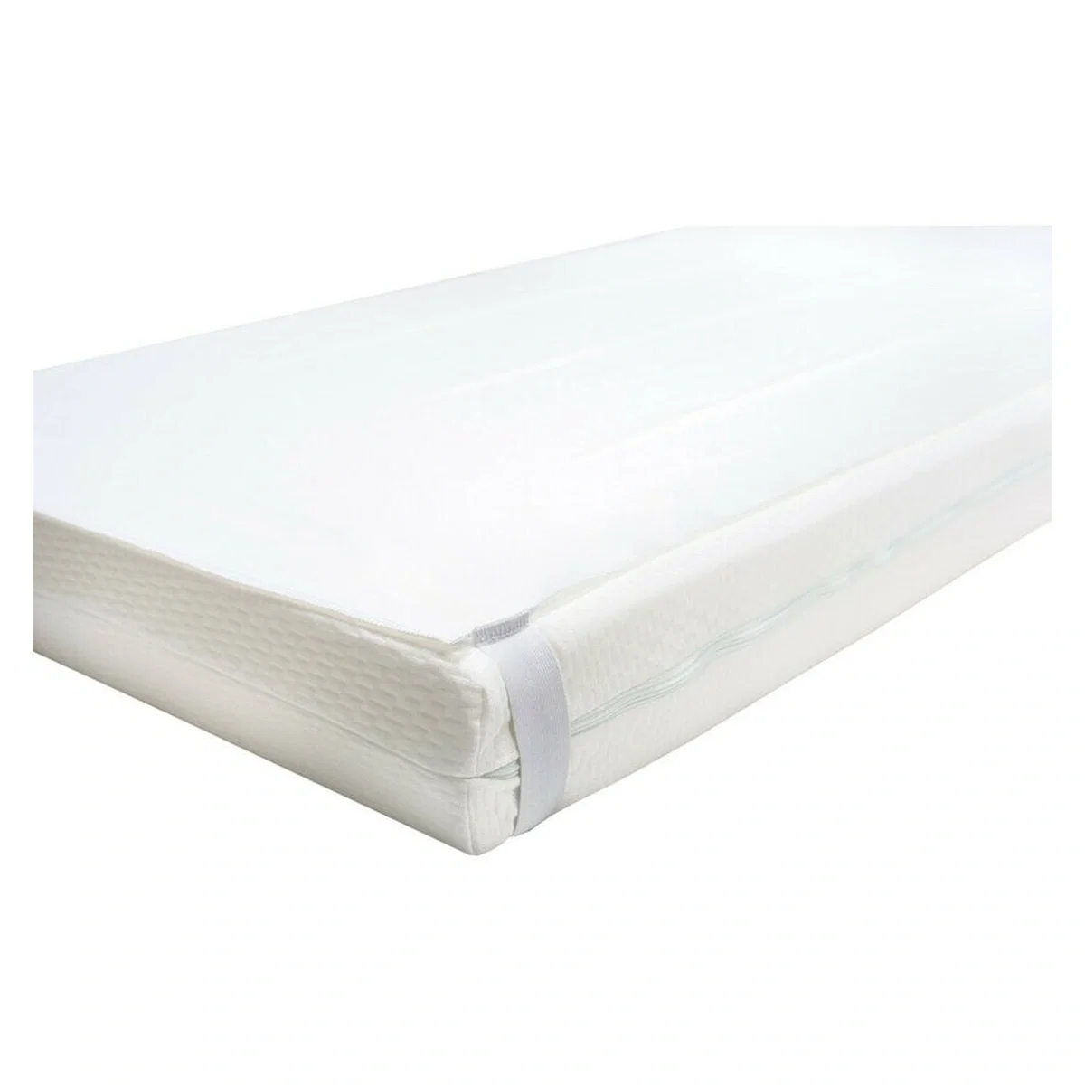 Saltele patuturi - Protectie saltea, Bubaba, Impermeabila, Pentru patut de dimensiunea 120x60 cm, White 0 luni+
