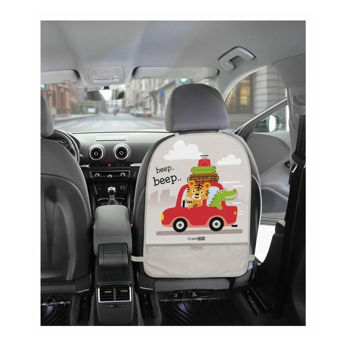 Protectie spatar, FreeON, Pentru masina, 61x45 cm, Lion 0 luni+ [1]