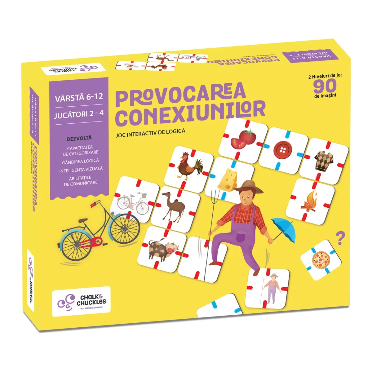 Iq Games - Provocarea conexiunilor - Why Connect Chalk and Chuckles 12 ani