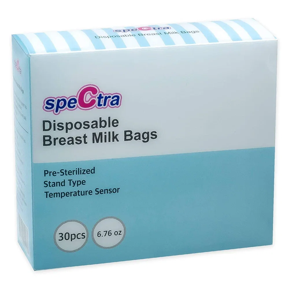 Pungi stocare lapte matern cu fermoar (30 buc.) SPECTRA 3 luni [4]