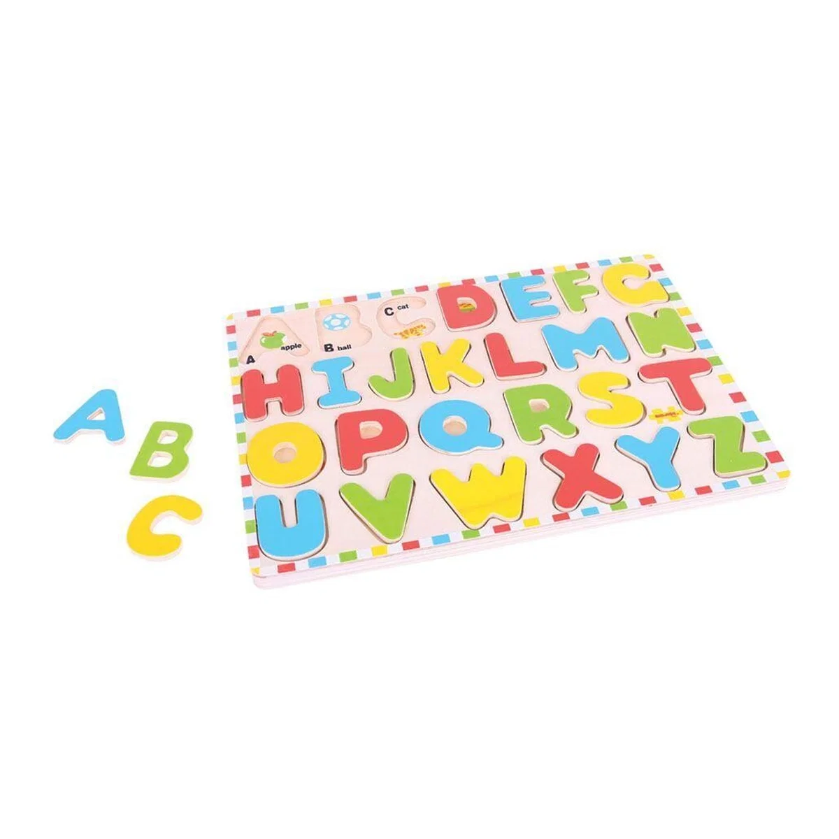 Puzzle-uri si incastre - Puzzle ABC BIGJIGS Toys 7 ani