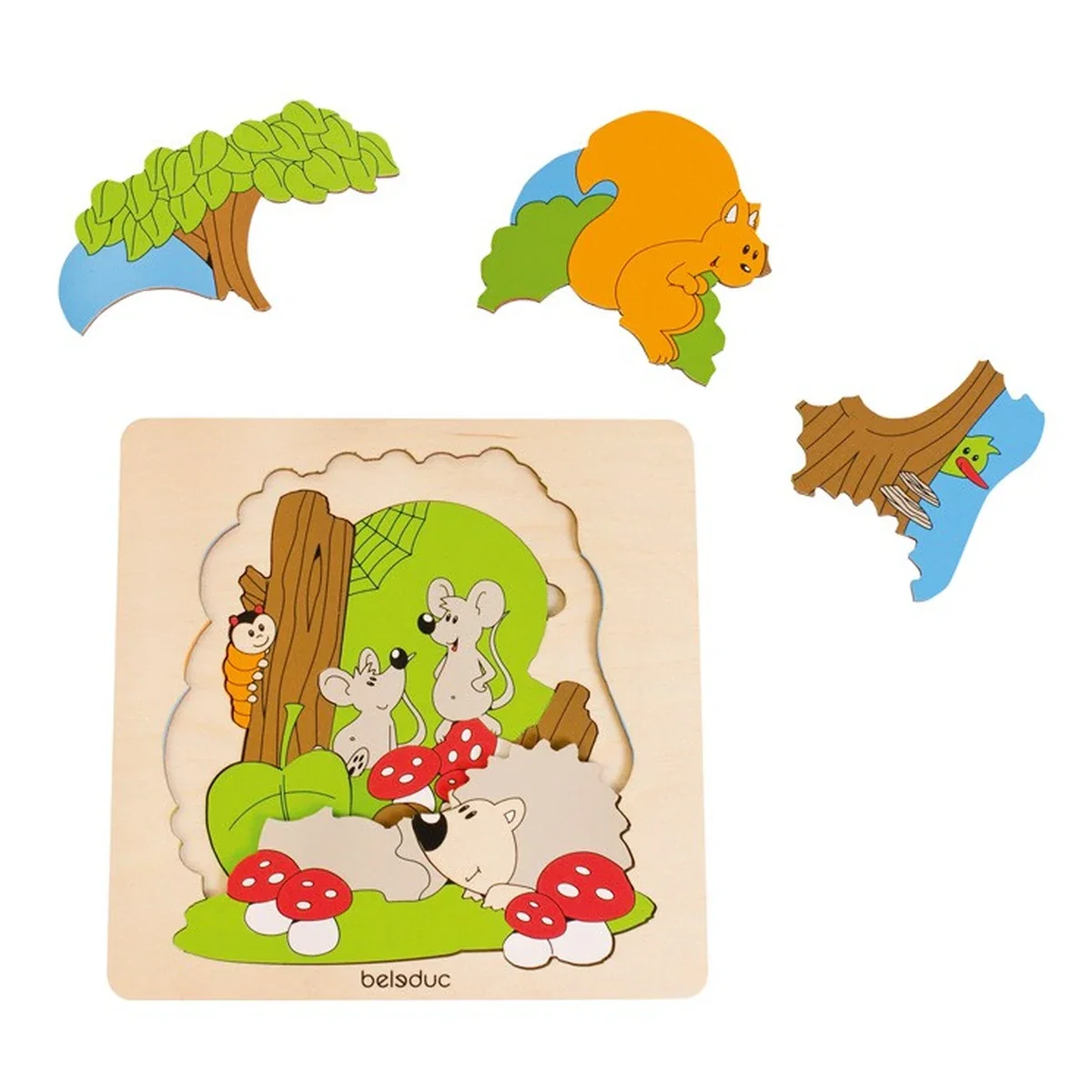 Puzzle Descopera Padurea Beleduc [3]