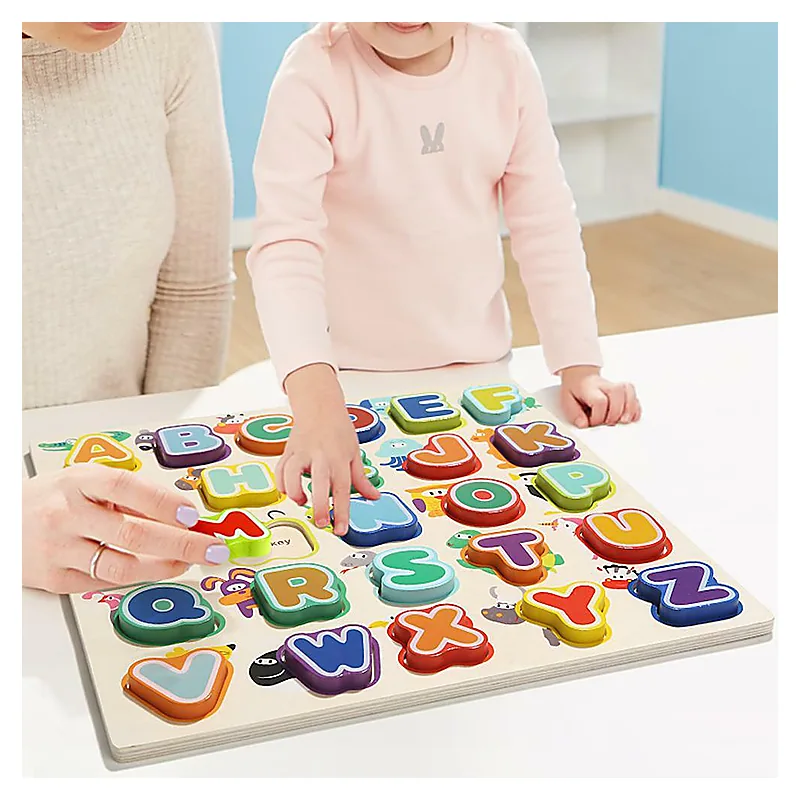Puzzle din lemn - Litere si animalute Topbright 6 ani [5]