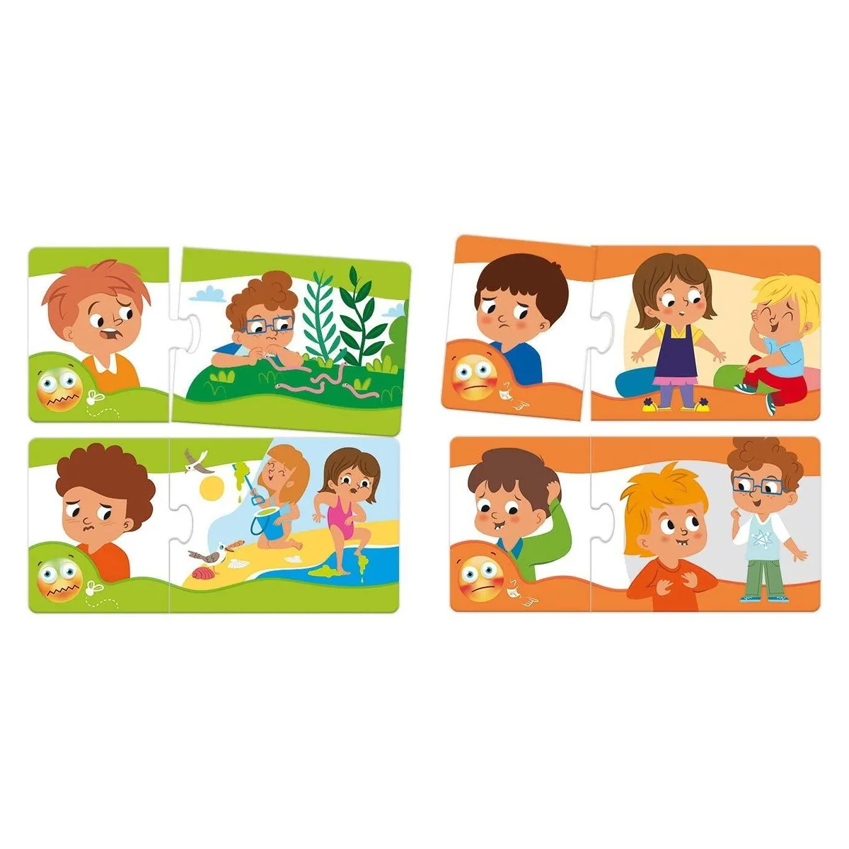 Puzzle duo - Emotii (lb.romana) LISCIANI 4 ani [1]