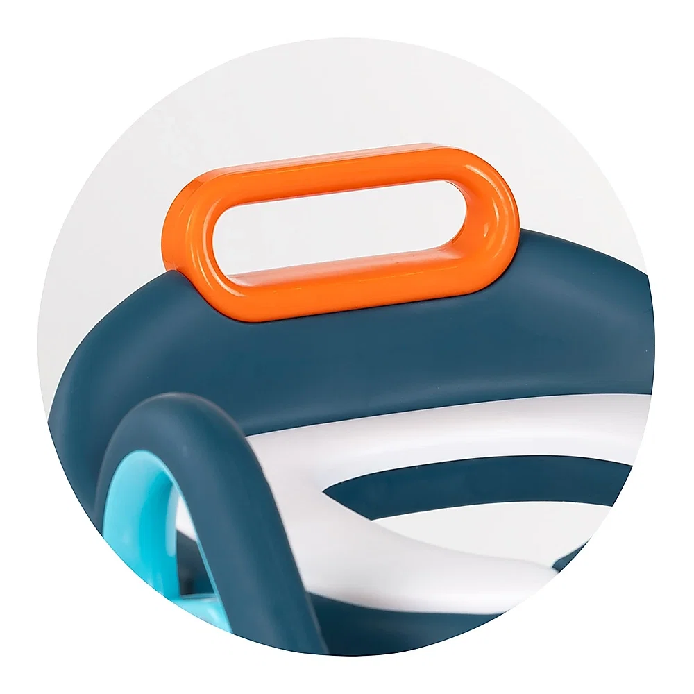 Reductor toaleta cu scara Chipolino Flippy, Blue 18 luni + [4]