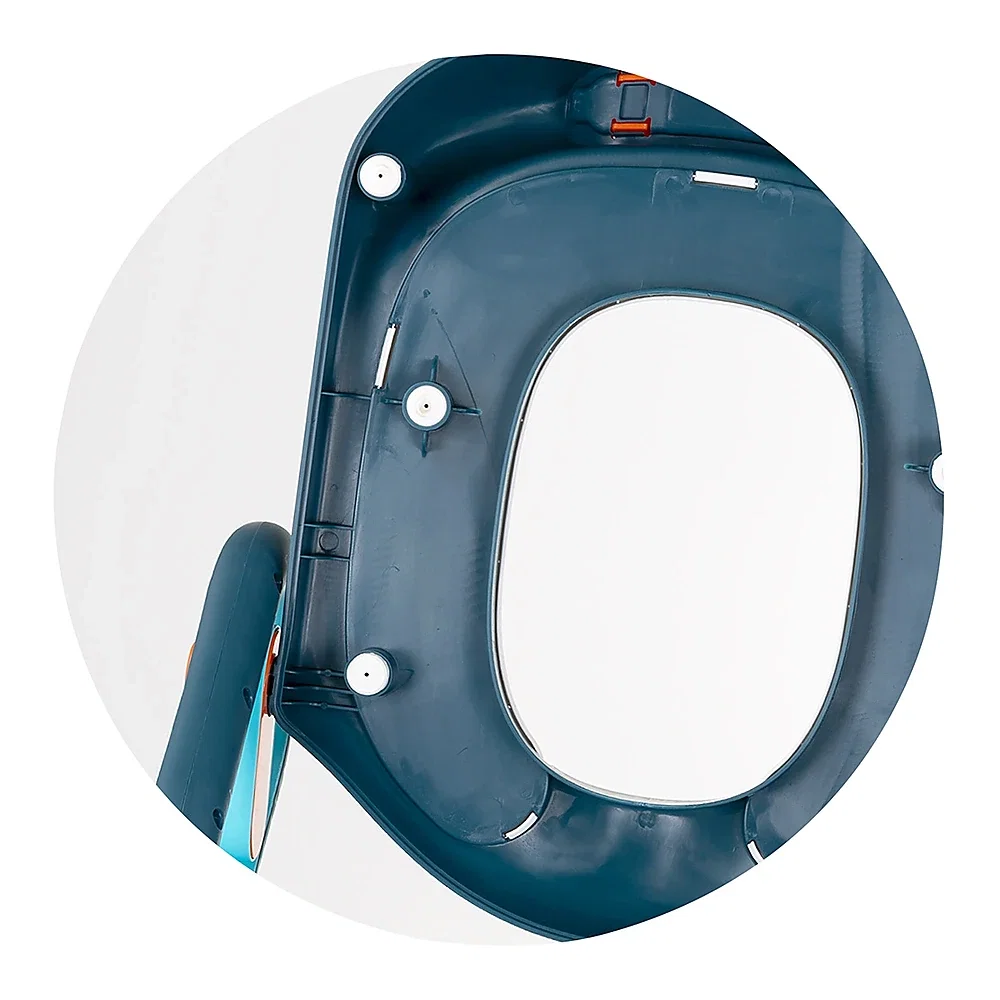 Reductor toaleta cu scara Chipolino Flippy, Blue 18 luni + [2]