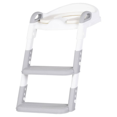 Sanatate si ingrijire - Reductor toaleta cu scara Chipolino Kiddy, Grey