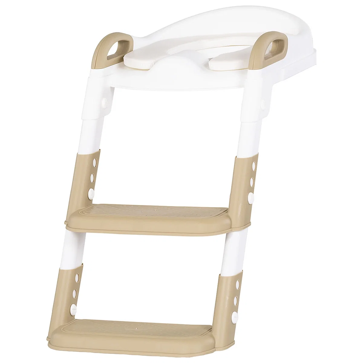 Olite si reductoare toaleta - Reductor toaleta cu scara Chipolino Kiddy, Latte