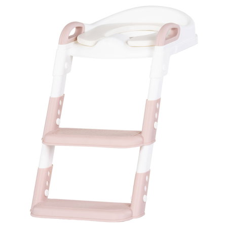 Sanatate si ingrijire - Reductor toaleta cu scara Chipolino Kiddy, Pink
