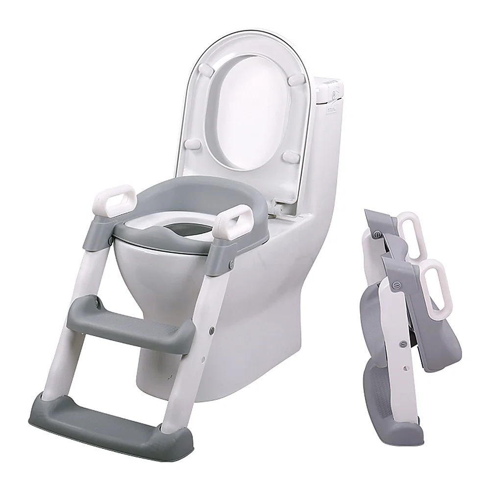 Reductor toaleta cu scara Chipolino Skippy, Grey 18 luni + [1]
