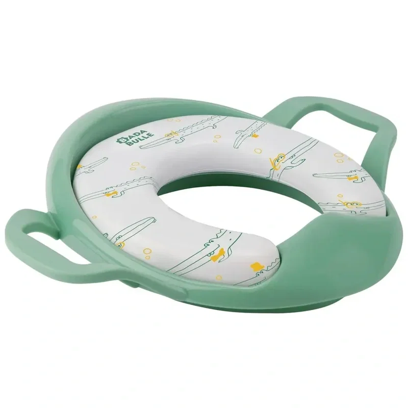 Olite si reductoare toaleta - Reductor Wc Cu Manere - Verde Badabulle 8 ani